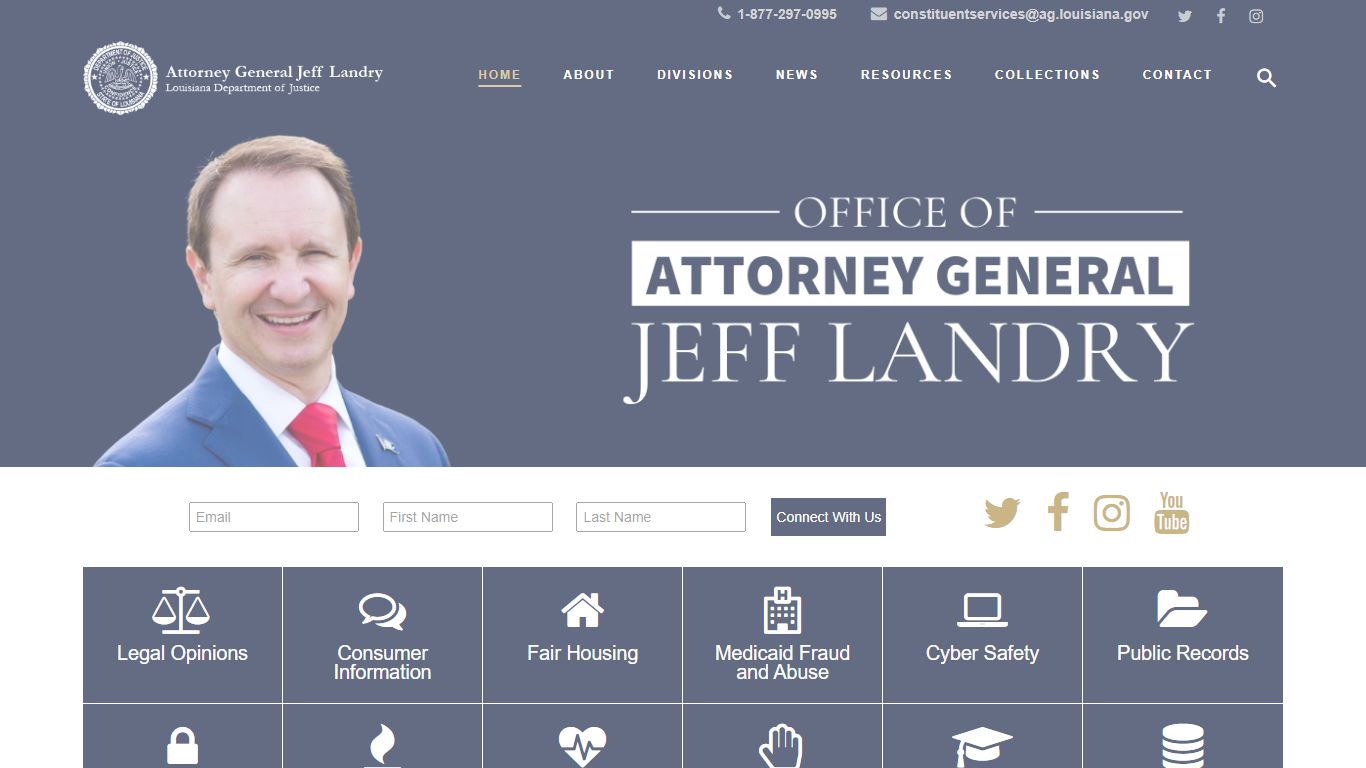 Public Records Law - Louisiana Attorney General Jeff Landry